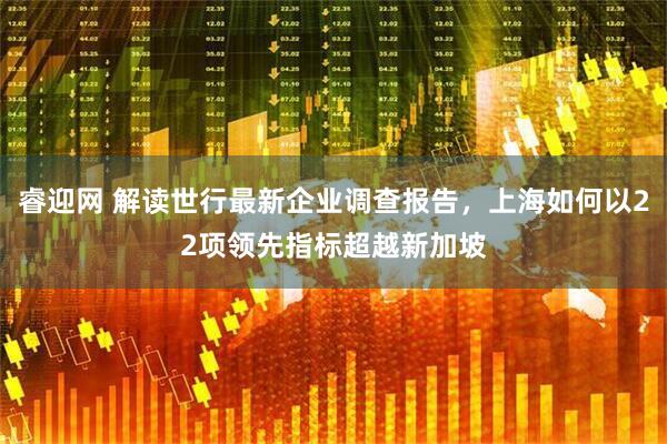 睿迎网 解读世行最新企业调查报告，上海如何以22项领先指标超越新加坡